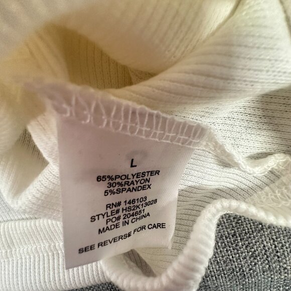 NEW! Hippie Rose Lace Tank Top Cream‎ Ivory Lightweight Junior Large Scoop Neck - Picture 7 of 11